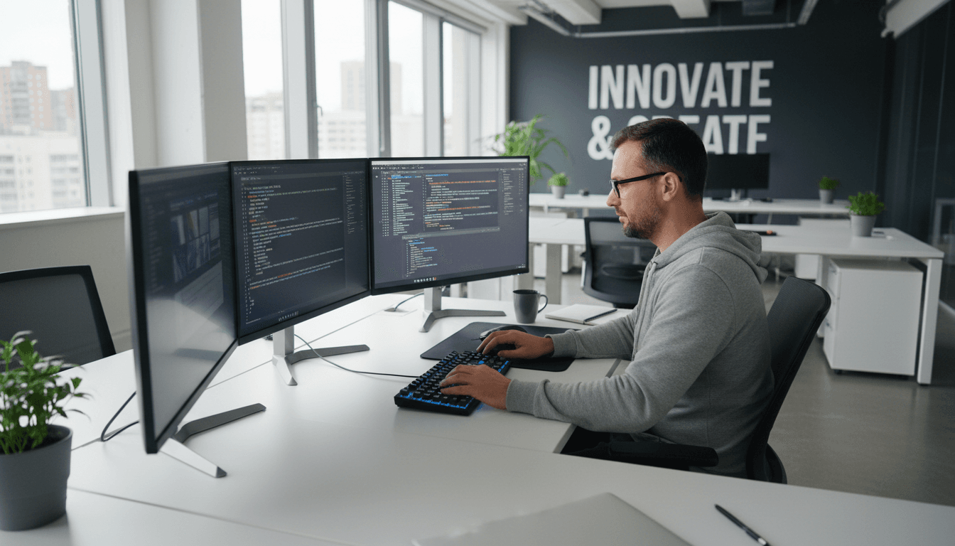 developer coding